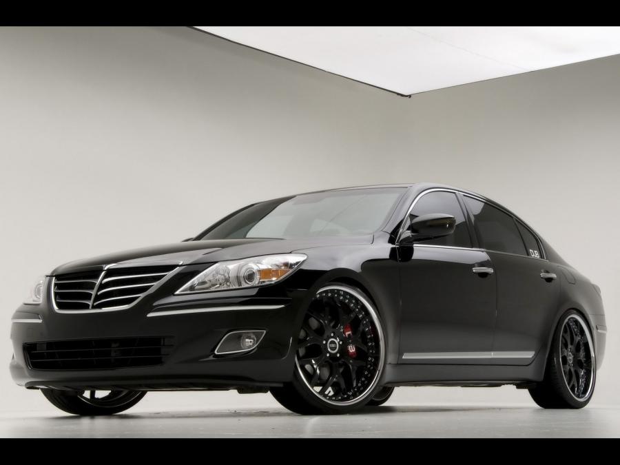  Hyundai Genesis Black Edition by DUB Magazine 2008 года  (фото 14 из 15)